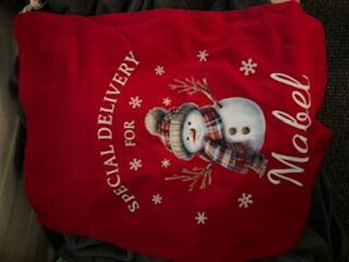 Personalised Red Christmas Santa Sack – Festive House