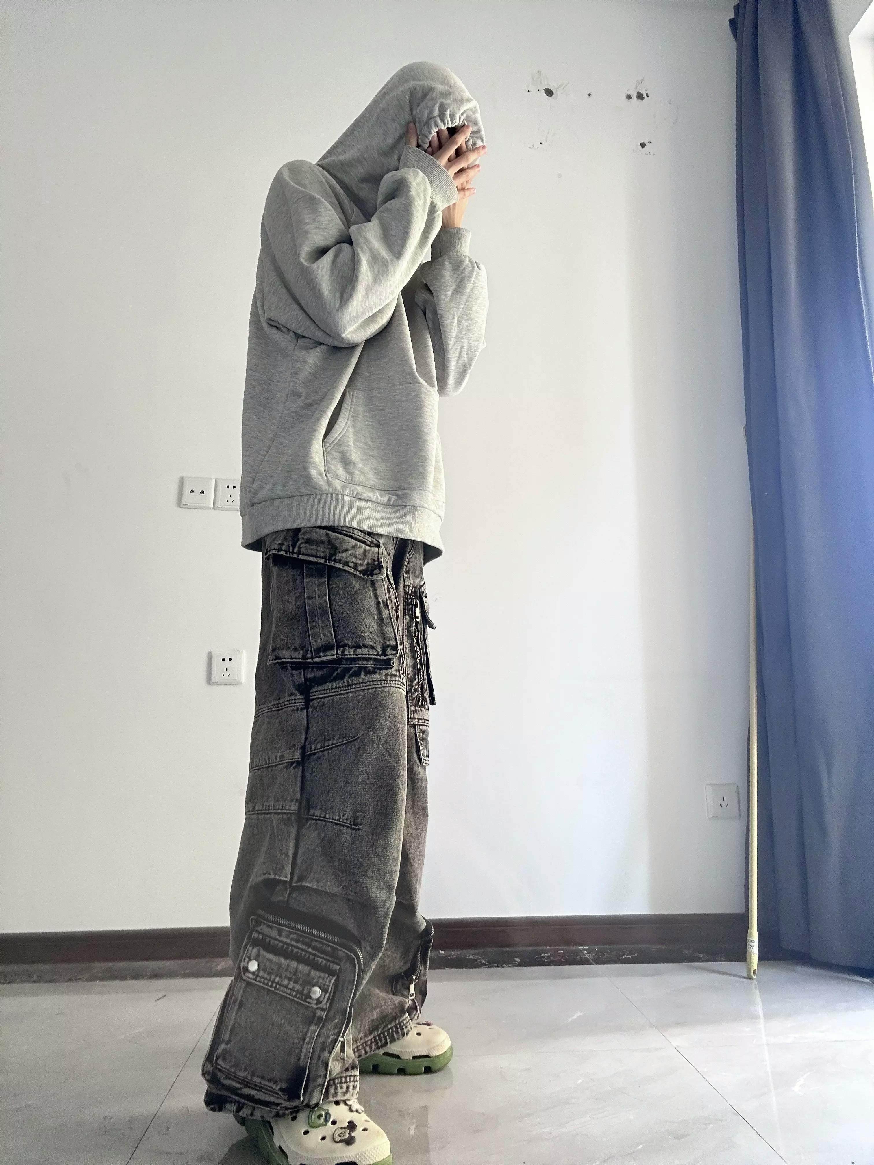 【WAIKEI】Maltese Multi Embroidery Denim Pants WaiKei 24FW 2nd Collection ✓말티즈 멀티 자수 데님 팬츠