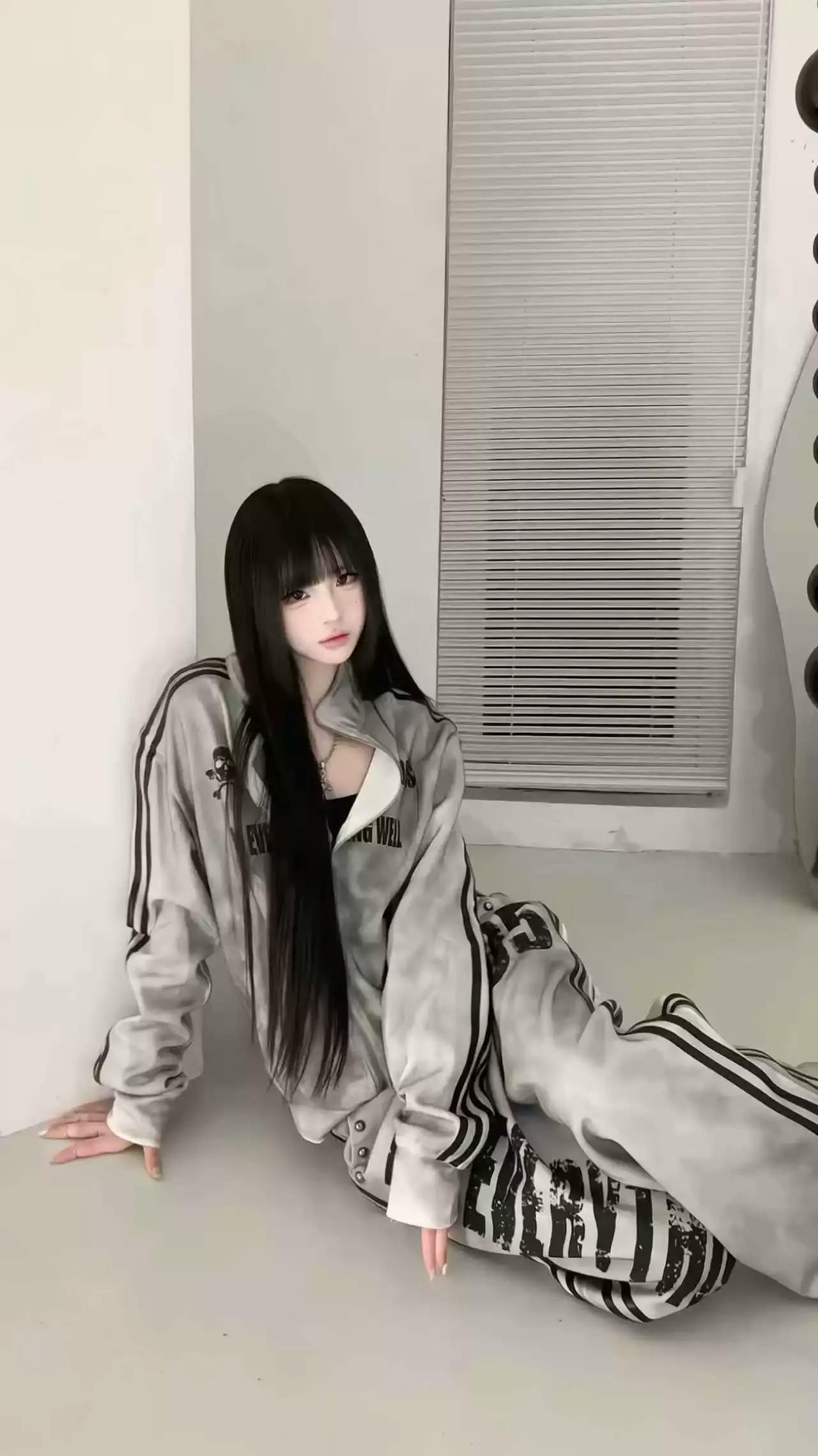 Grunge Relay 2000s Track Jacket