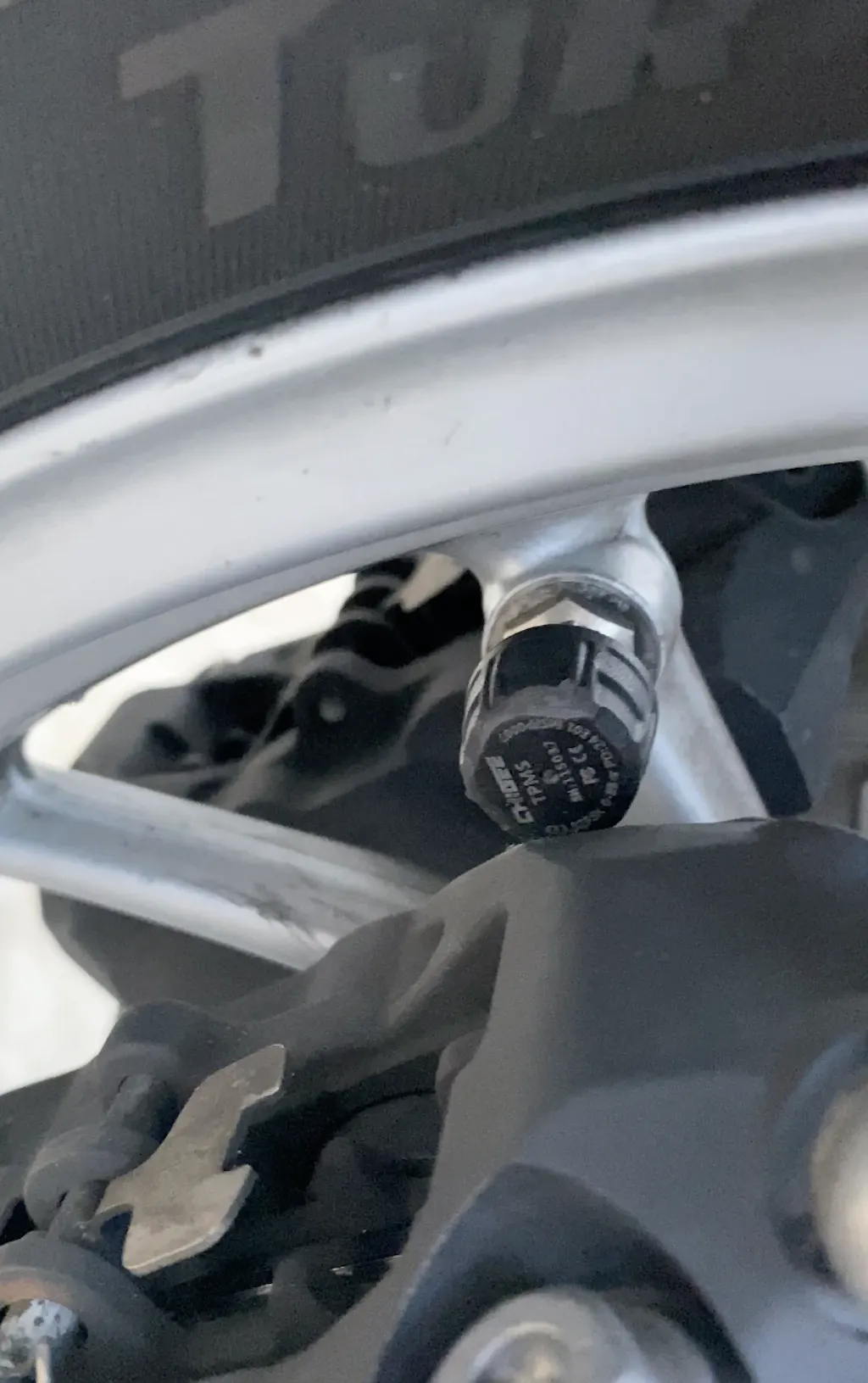 External Tire Pressure Sensors