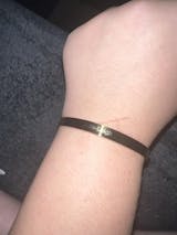 Custom Cuff Bracelet - Gold (6mm)
