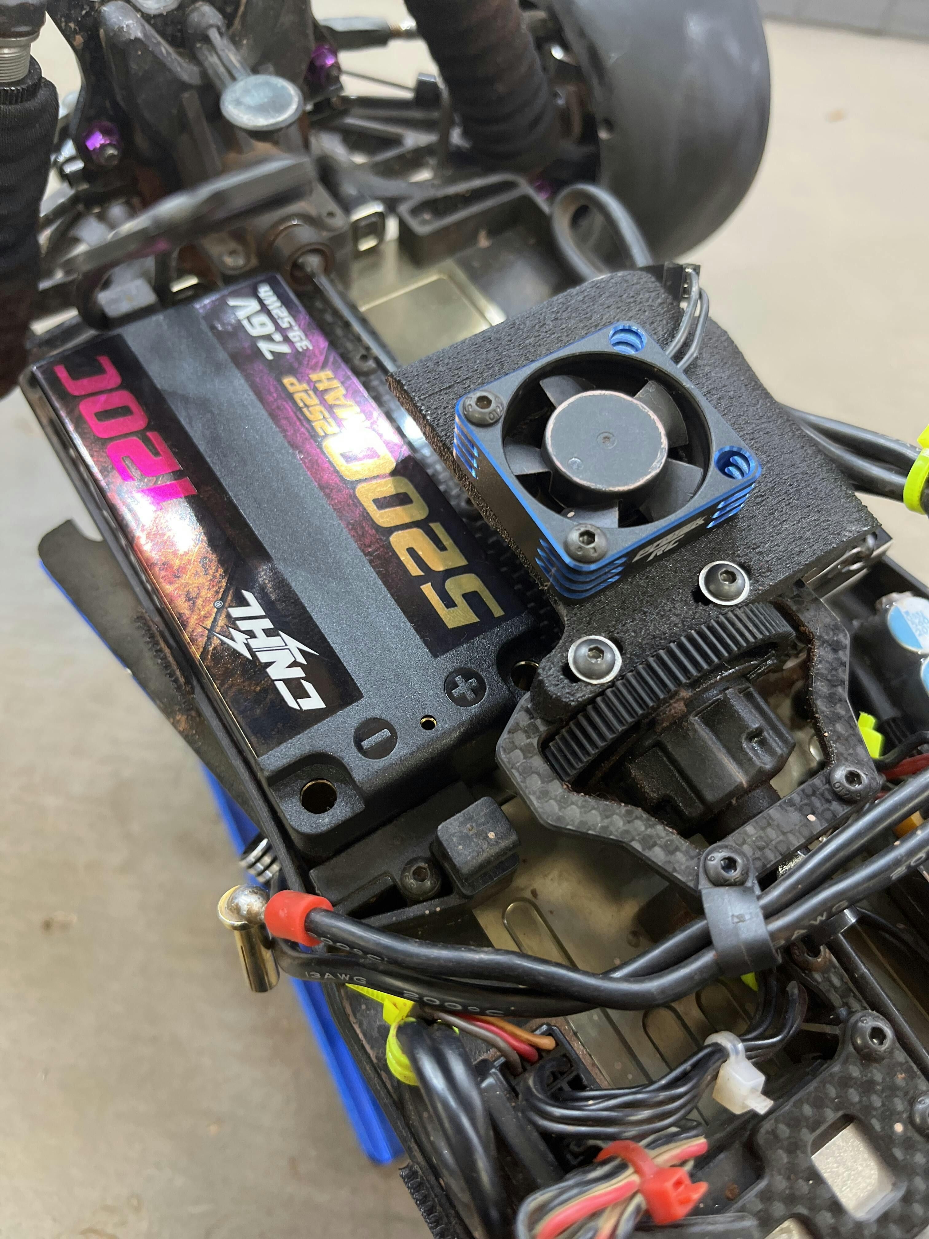 LiHV 5200mAh 7.6V 2S 120C RC Shorty Battery | EC3 Plug