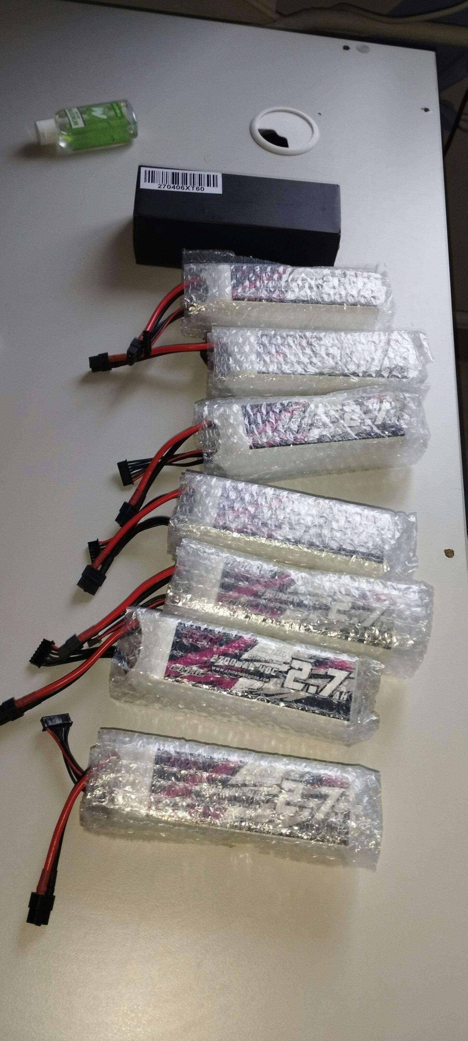 CNHL 2700mAh 22.2V 6S Lipo Battery 40C with XT60 — ChinaHobbyLine