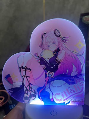 Genshin Impact Heart-Shaped Night Light - Citlali: "Self-Indulgence"