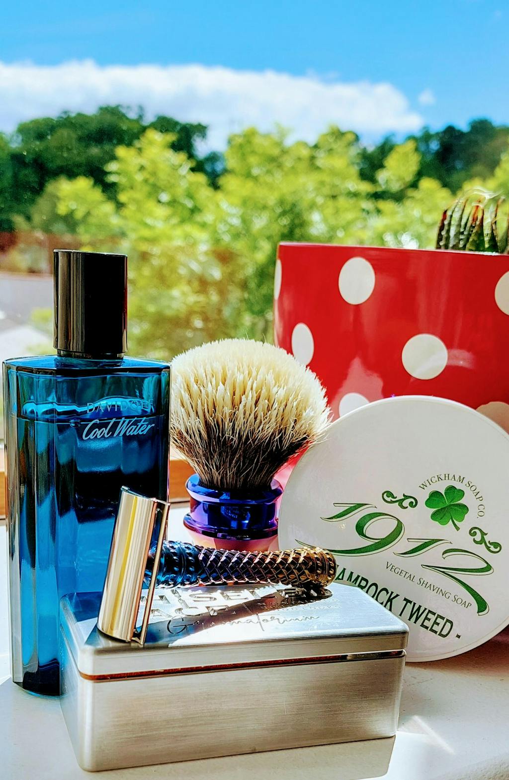 Chiseled Face Titanium Legacy Razor Custom Order