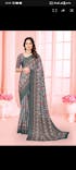 965008 Stylish Digital Print Very Soft and Premium Italian Crepe Silk Saree