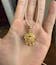 24K Gold Fortune Ruyi Lock and Bells Necklace Pendant