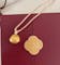 24K Gold full lucky PANG FU Money Bag Necklace Pendant