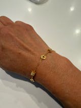 Silver Golden Small Waist Bracelet