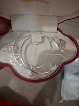 Silver Zodiac Horse Baby Child Jewelry Set - Bangle Necklace