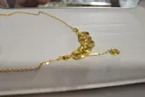 Gold Plated Silver Five Emperors Coins Blessing Jewelry Set - Necklace & Bracelet