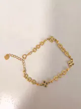 [Pre-sale] Gold Plated Silver Coins Clover Bracelet