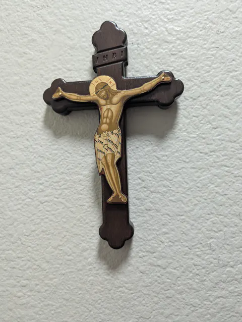 Wooden Holy Cross – Byzantine Crucifix of Jesus Christ