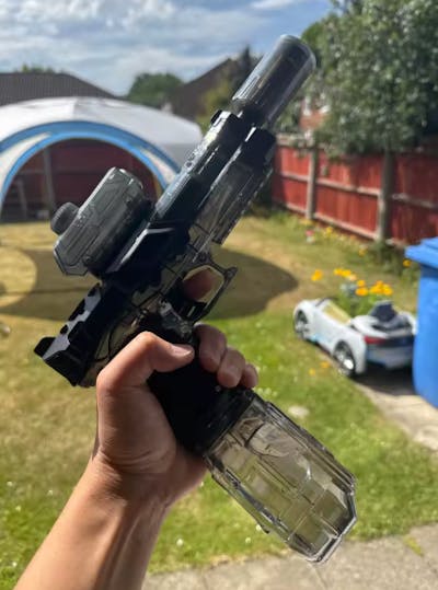  CHRISTMAS STAR GIFT! Electric LED Light-Up Water Blaster - Epic Family Battles.