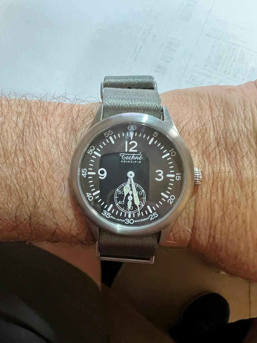 Prestige Nylon Strap - Gunmetal Grey