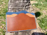 Wave Leather Card Holder Cutting Die