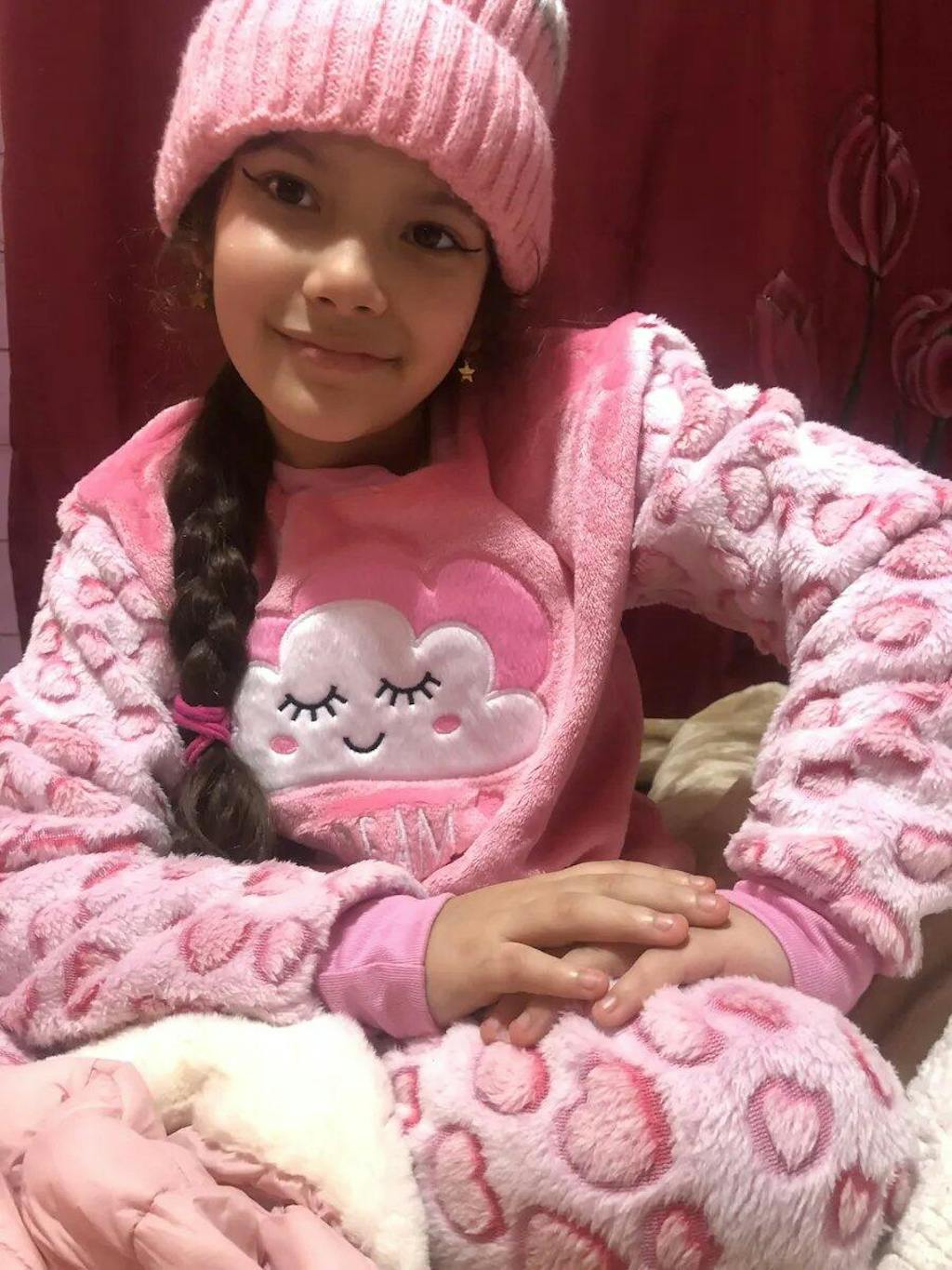 pijama fleece infantil meninas soft longo.