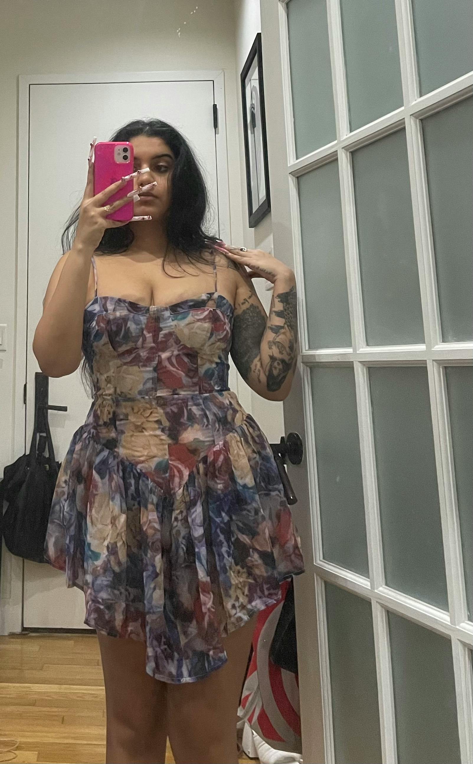 Floral Printed Cami Dress | Cider 