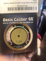 Caliber 4R Digital Hygrometer - Silver Bezel - The Cigar Merchant of Roswell
