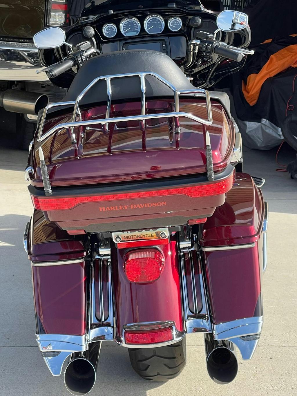 Saddlebag Extensions Ciro PlugNPlay For HarleyDavidson