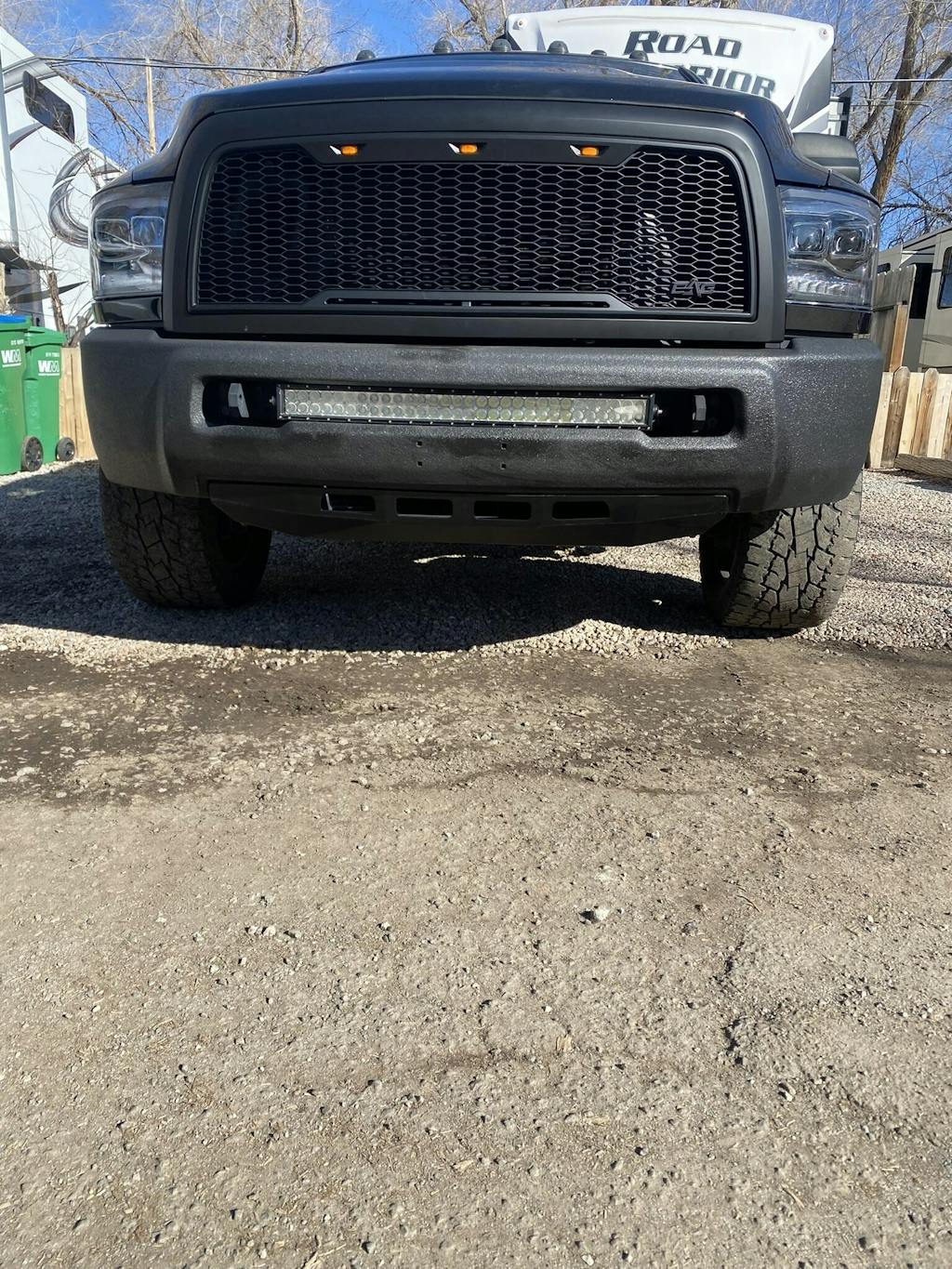 CJC Built 4th Gen Ram 2500/3500 Skid Plate Air Dam Delete CJC Off Road