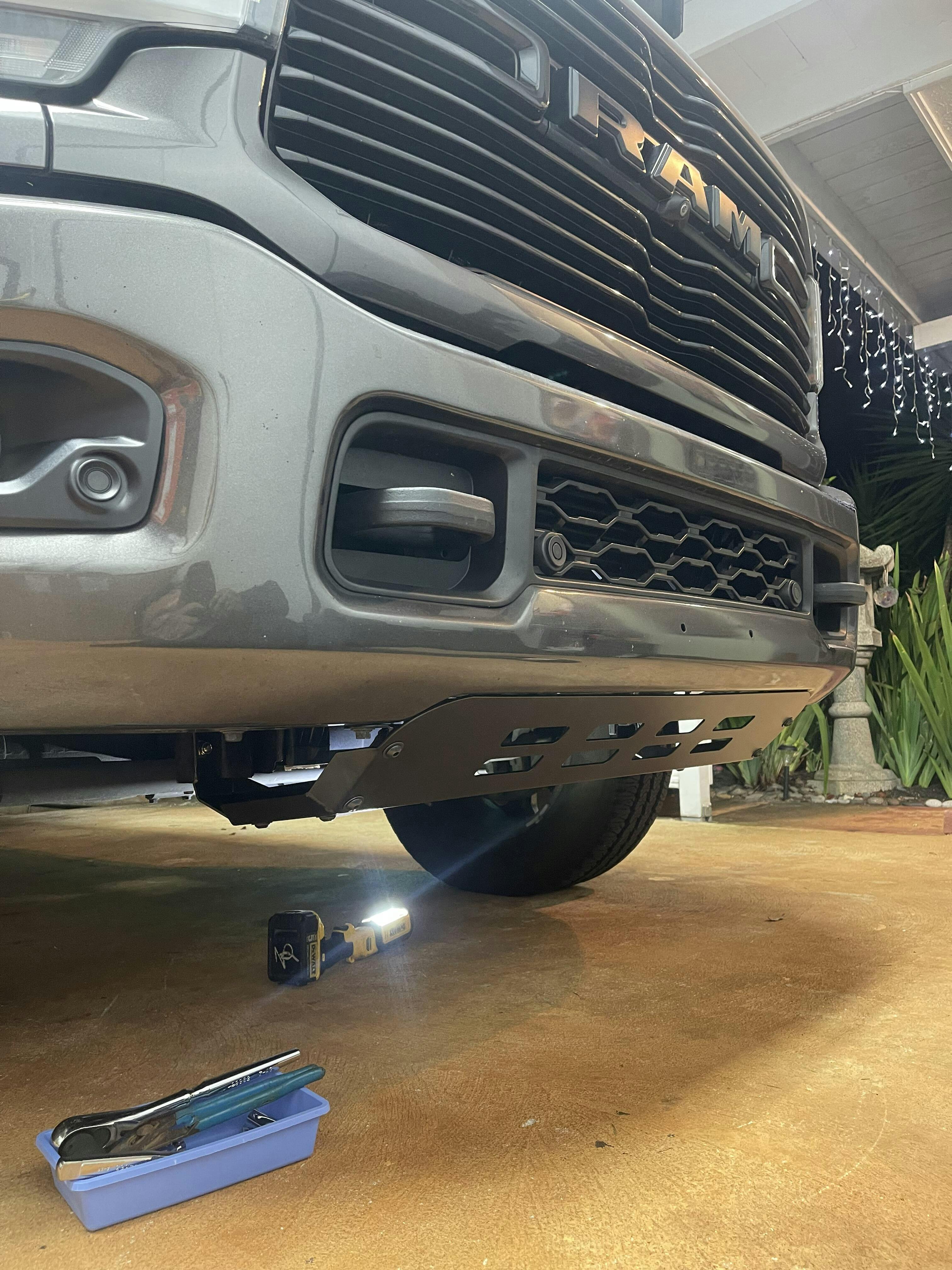 CJC Built 2019+ Ram 2500/3500 Skid Plate Intercooler Guard CJC Off Road