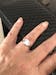 925 Sterling Silver Rubover Set Cz Solitaire Ring