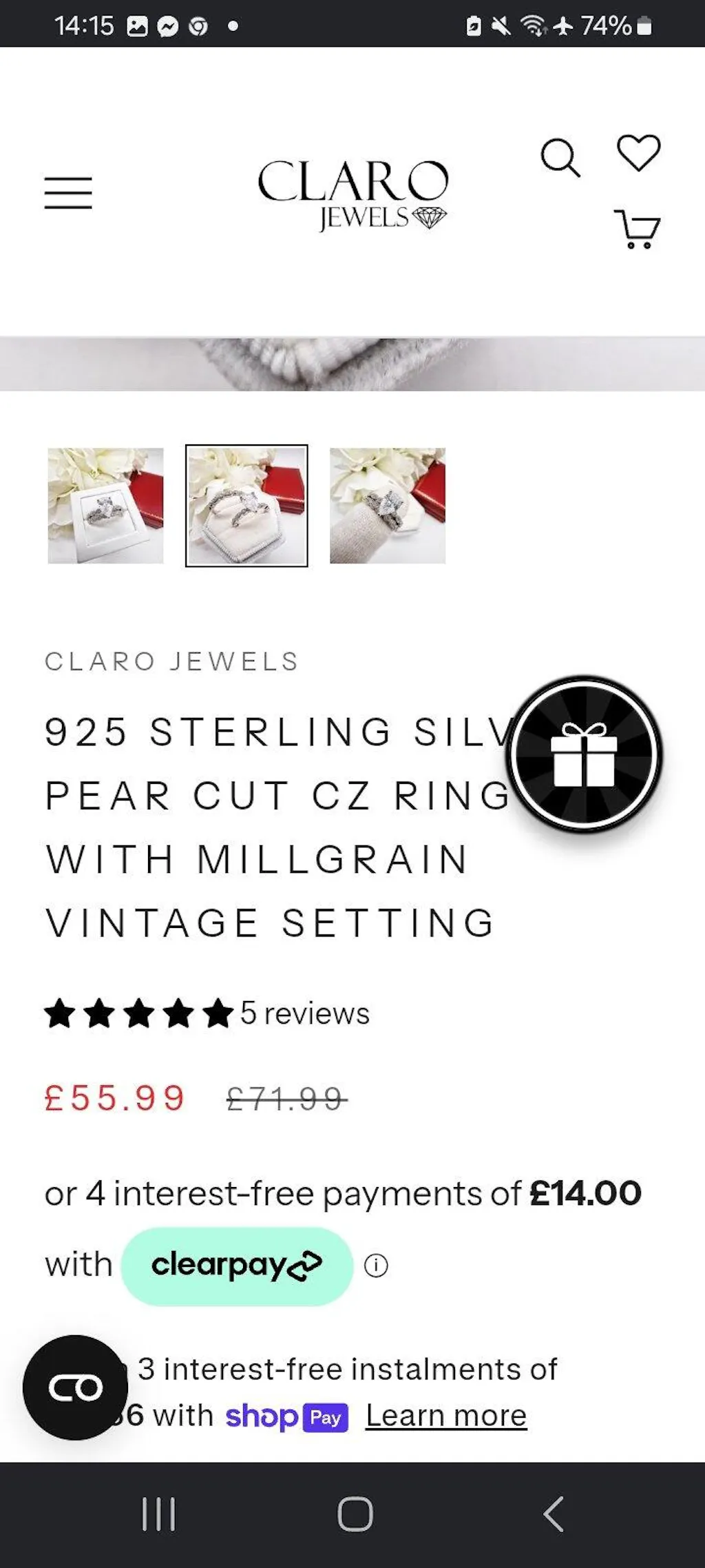 Ring Sizer - UK Sizes