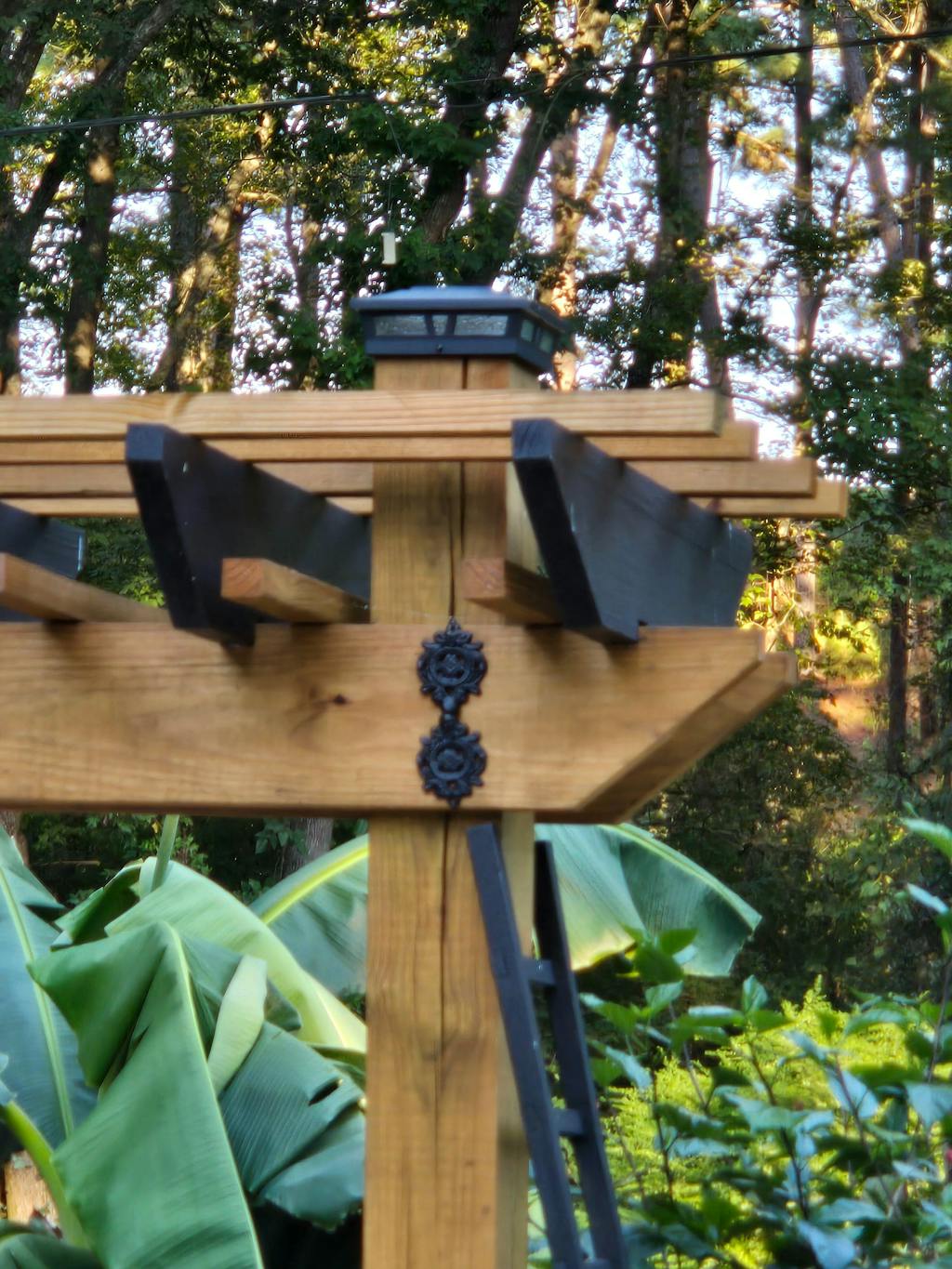 Oxford Solar Post Cap - Black