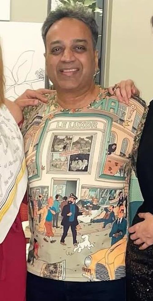 Hustle and Bustle Printed Tee