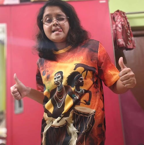 Tribal Rhythms Printed Tee