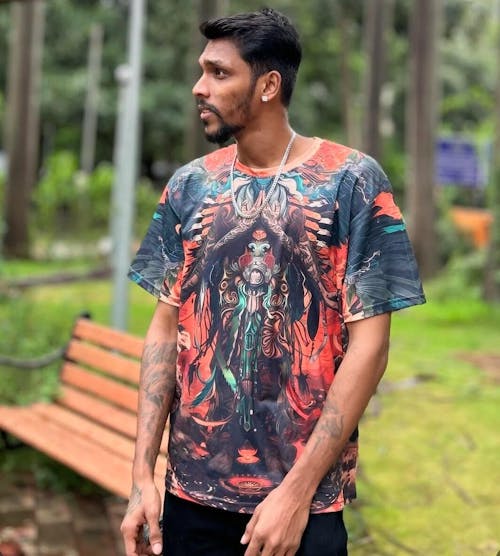 Divine Might Premium Printed Tee