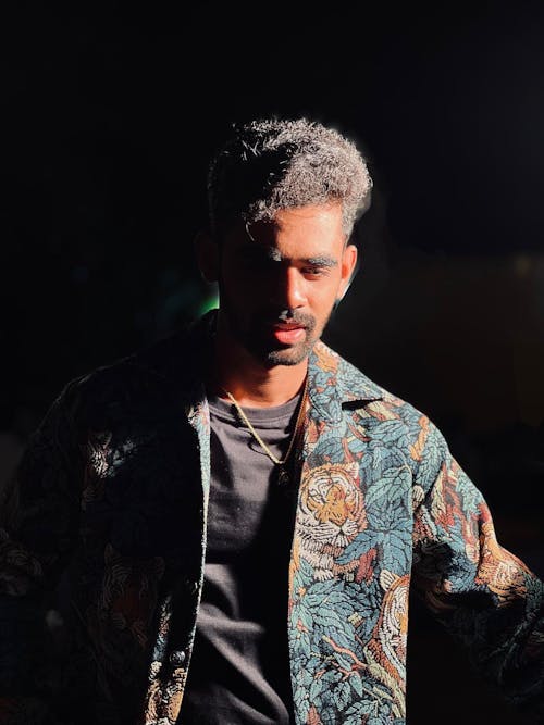 Jungle Royalty Shacket – Designer Cotton Jacket