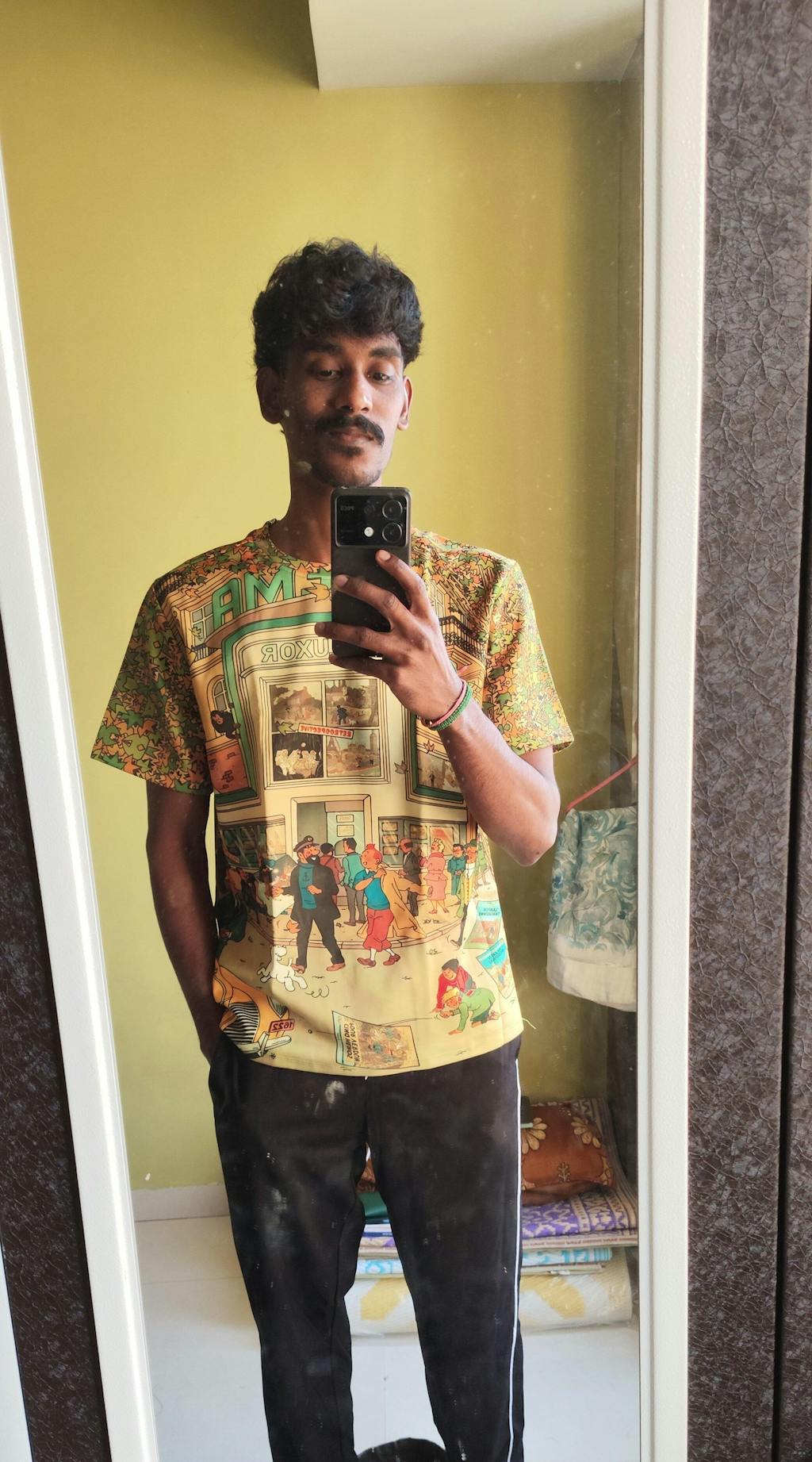 Hustle and Bustle Printed Tee