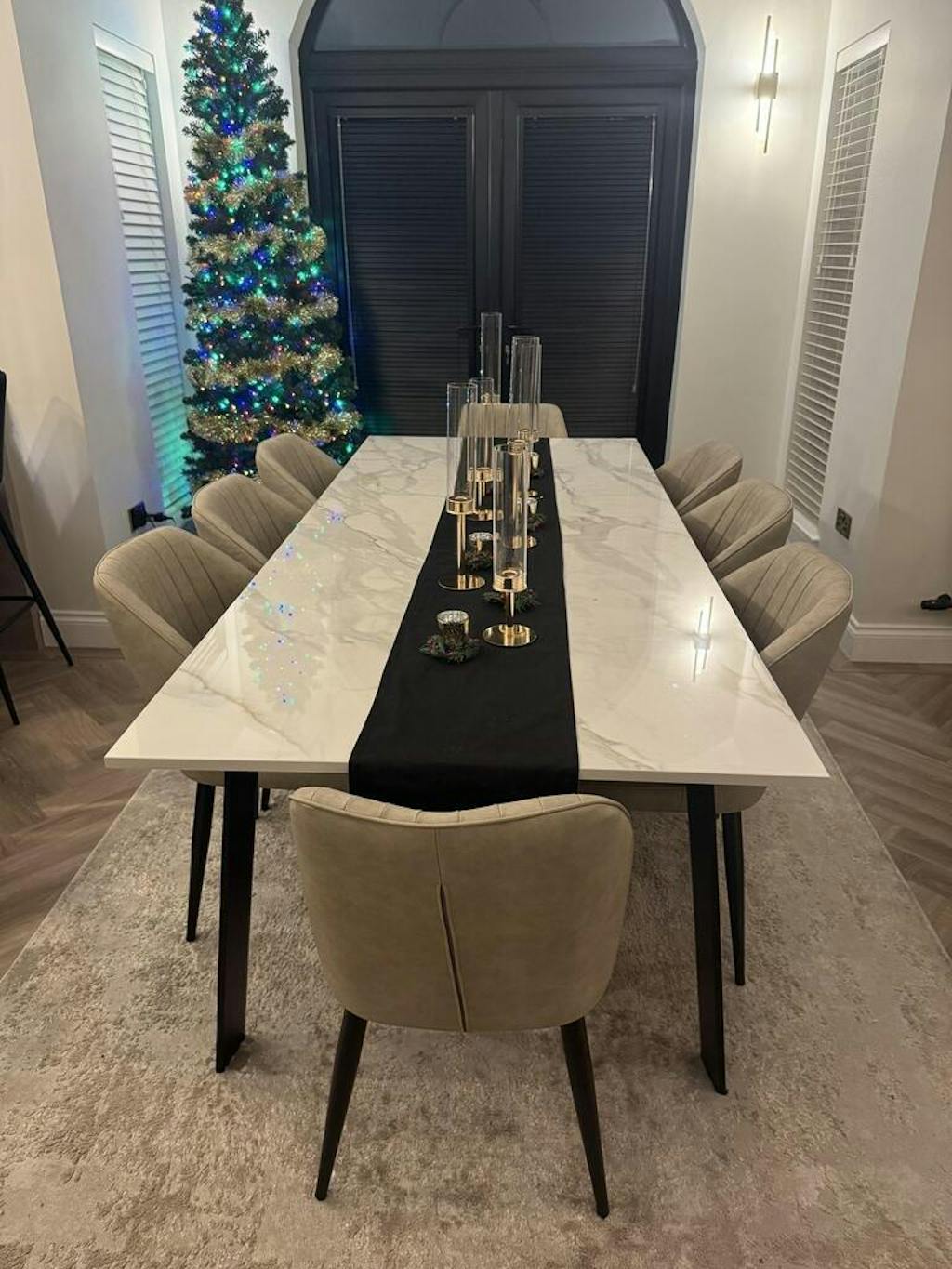 Danforth Esszimmerstühle aus Kunstleder[2er-Set]