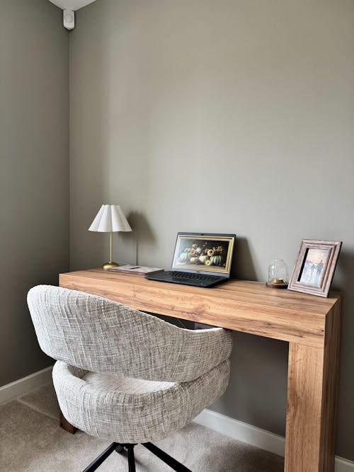 Clarice Esszimmerstuhl aus Chenille mit Drehbarer