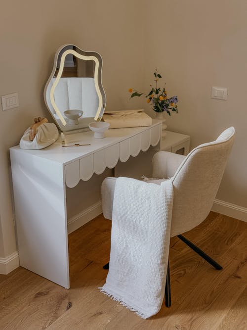 Eloise Esszimmerstuhl aus Leinenmischgewebe mit Drehbarer