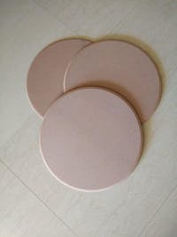 Whittlewud 3 Pack Round MDF Wood Sheets Unfinished Circles for Resin Art, Mandala Painting