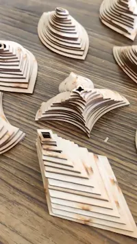 Cliths 364 Pcs Stencil Set for Drawing 13-in-1 Mandala Art Supplies with Wooden Shapes, Dot Art Tools & Geometric Patterns Tracing Set (Without Box)