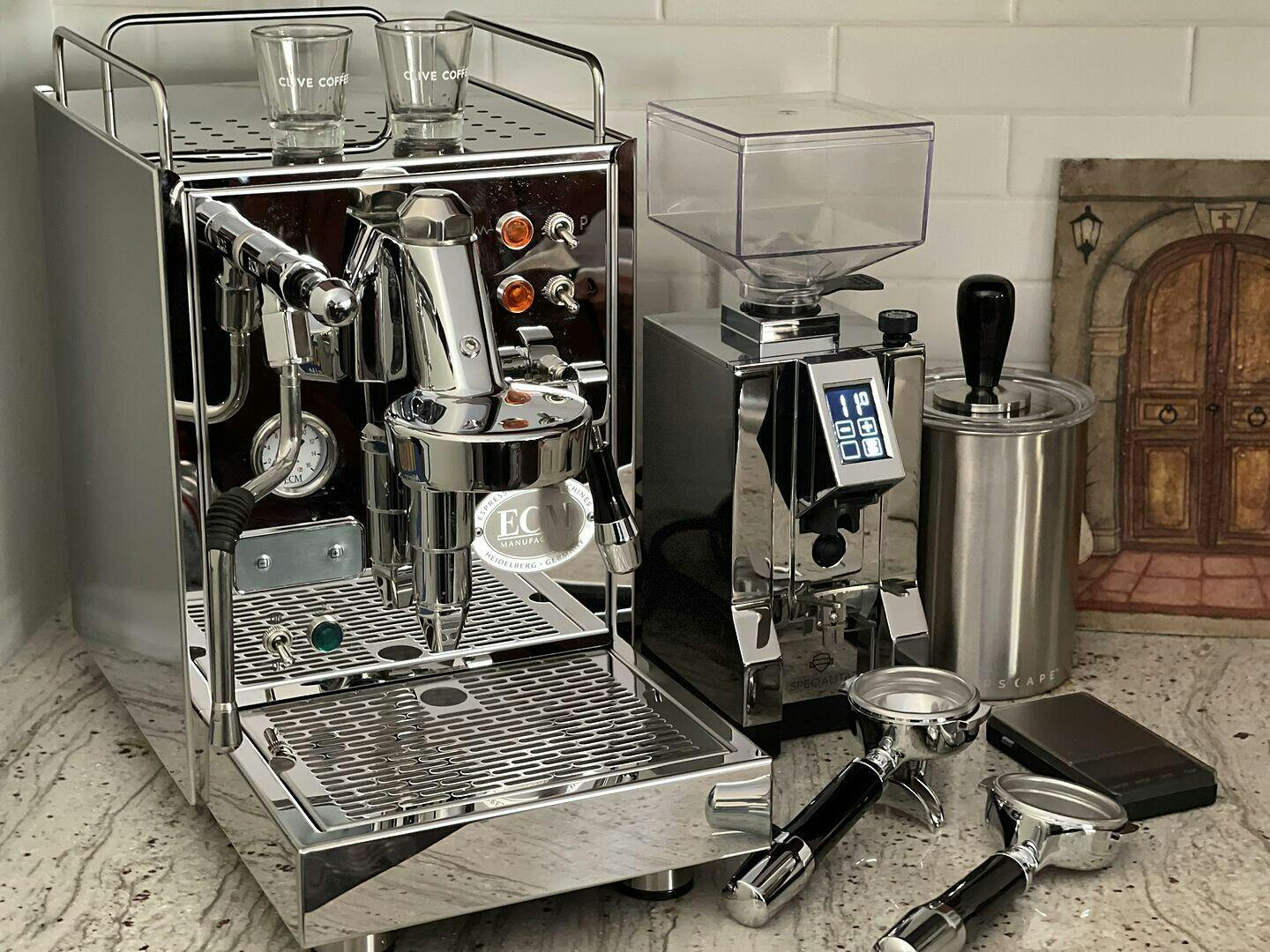 ECM Classika PID Espresso Machine | Single Boiler E61 | Clive Coffee