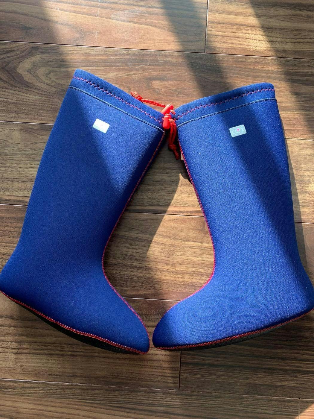 未使用 足湯ブーツ クロッツ CLO'Z Mサイズ 24.5-26cm ネイビー クロッツ 足湯ブーツ – クロッツ やわらか湯たんぽのCLO'Z（クロッツ