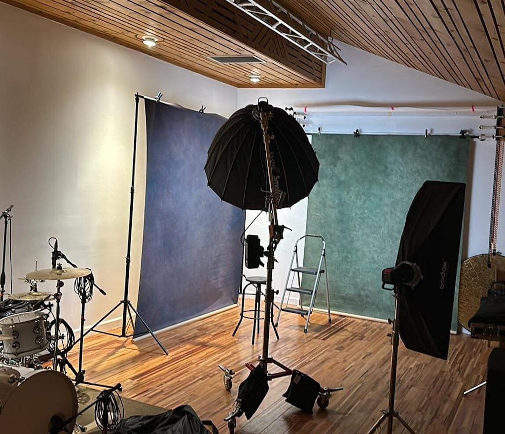 Clotstudio Abstract Black Textured Hand Painted Canvas Backdrop #clot482