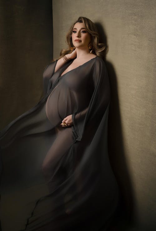 IN STOCK-Clotstudio Abstract Green Mid Textured Hand Painted Canvas Backdrop #clot128