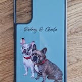 Custom Pet Portrait Phone Case - iPhone & Samsung Galaxy