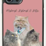 Custom Pet Portrait Phone Case - iPhone & Samsung Galaxy