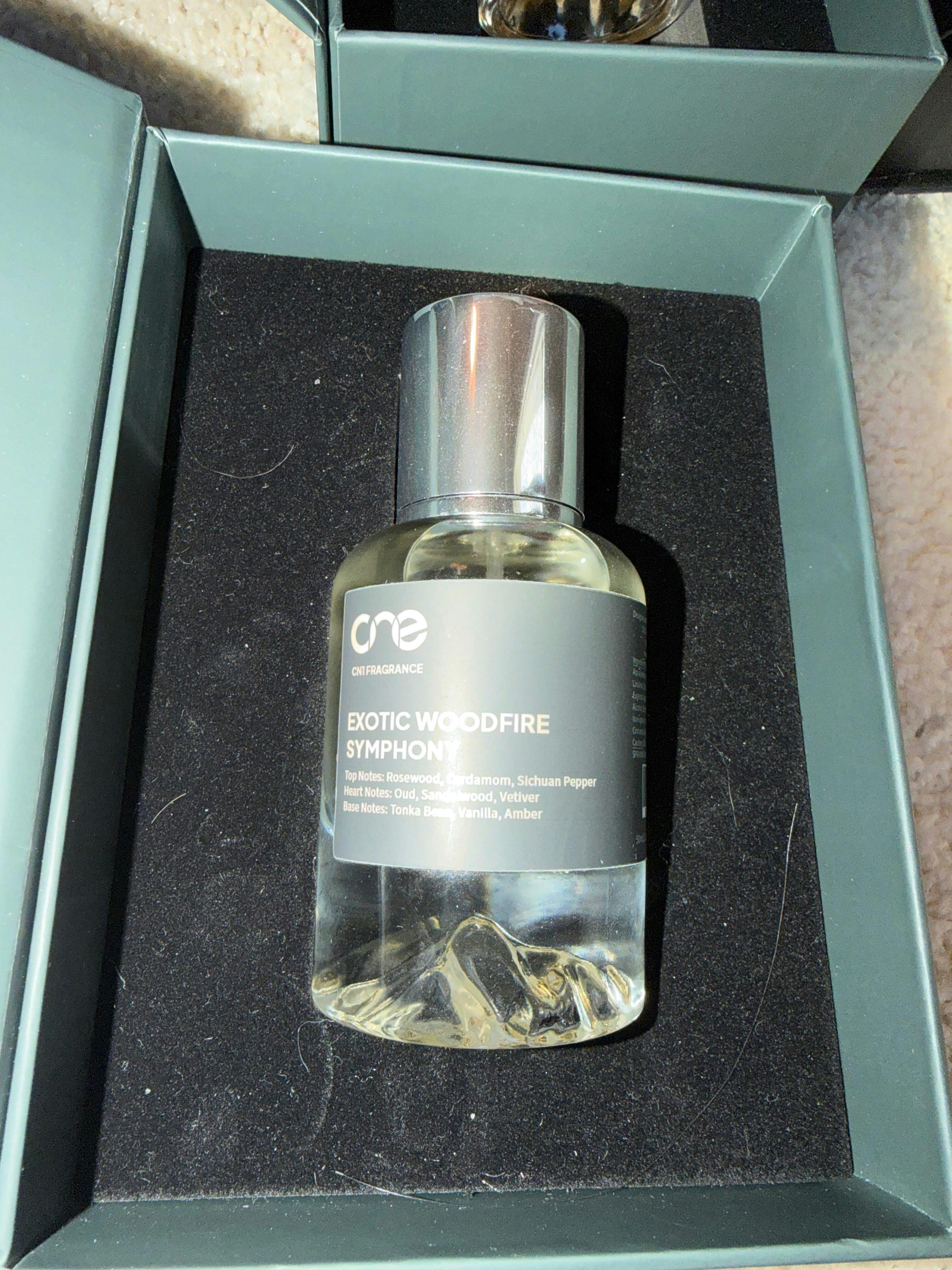 Exotic Woodfire Symphony – Inspired by Oud Wood – CN1 Fragrance
