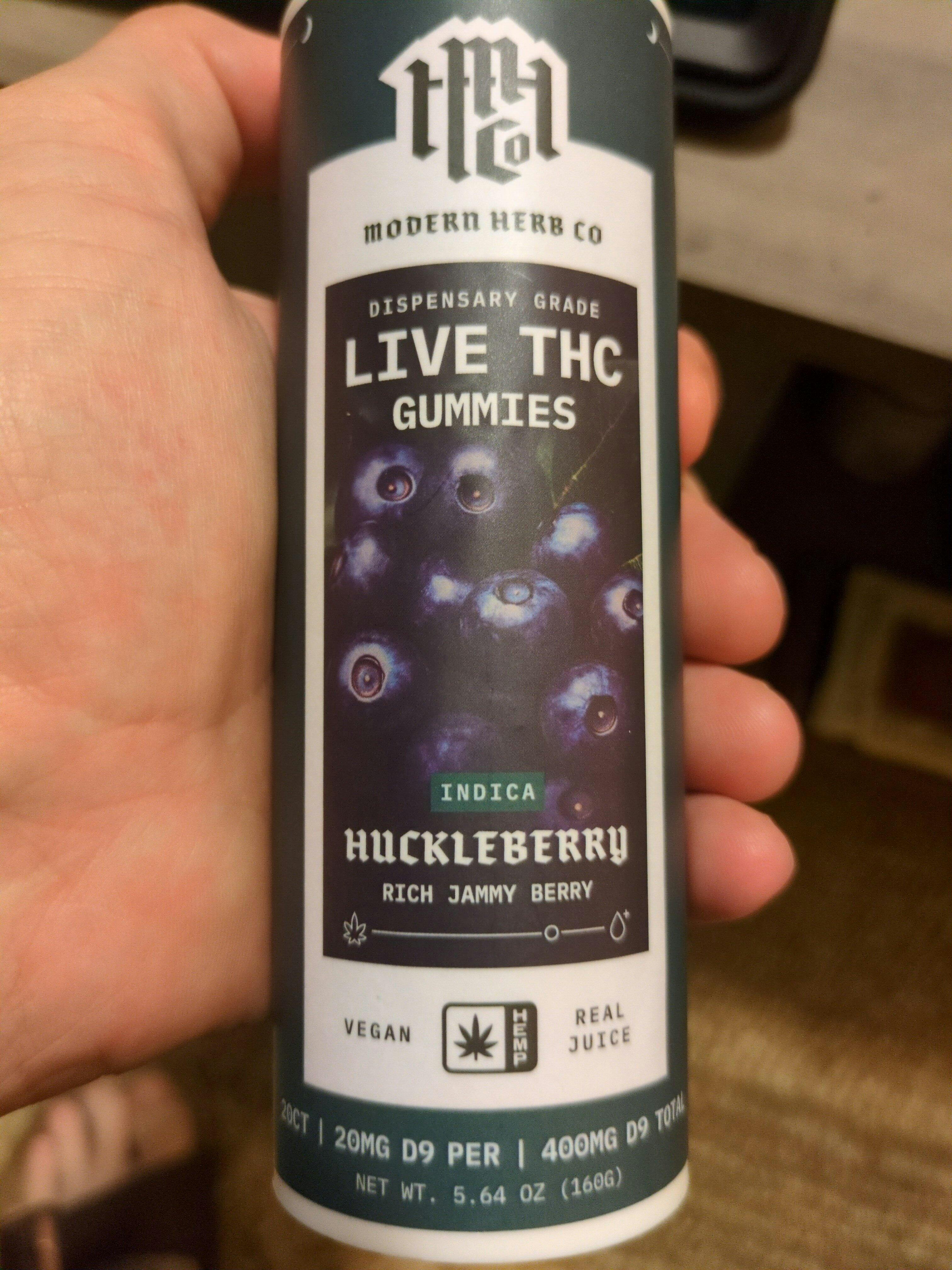 Modern Herb Co Delta 9 Live Resin Gummies: Couch Lock Blend