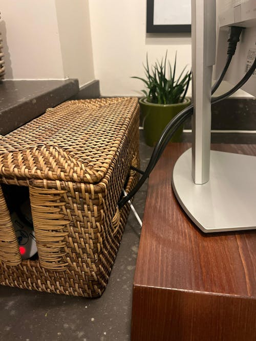 Cable Management Holder - Natural