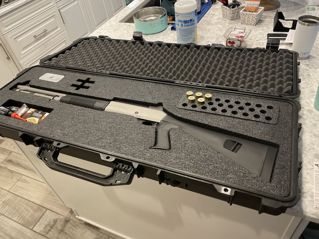 Pelican Case 1720 For Benelli M4 Shotgun — Cobra Foam Inserts and Cases