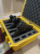 Pelican Case 1450 Range Case Foam Insert for 5 Handguns and